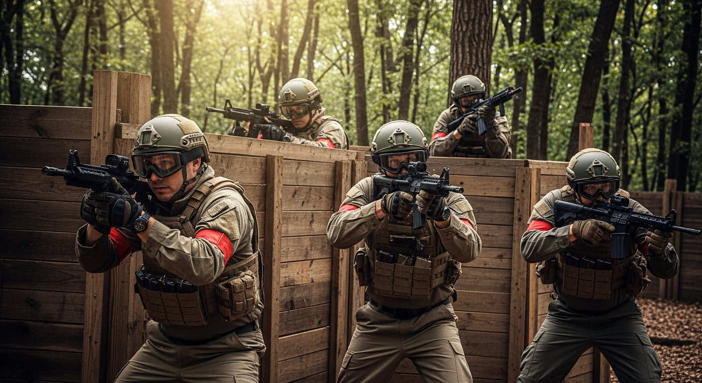 Outdoor Airsoft Field WV | Tactical Games & Gear at Survival Ridge
