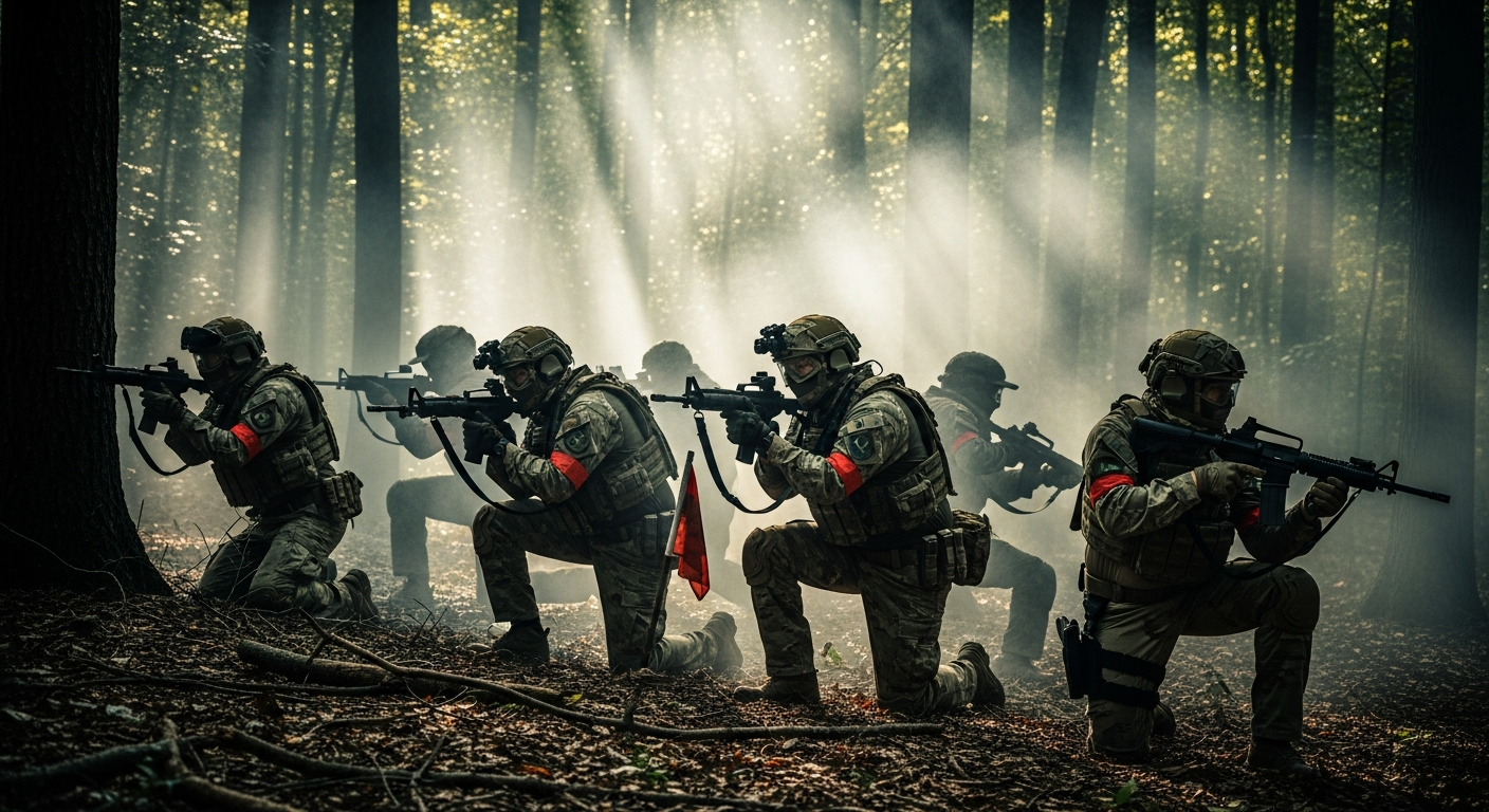 Outdoor Airsoft Field WV | Tactical Games & Gear at Survival Ridge